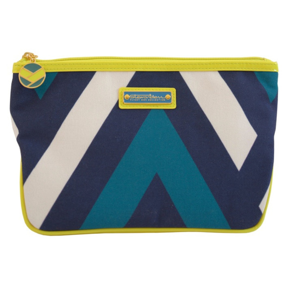 Flight 001 Handbags - Flight 001 Blue Makeup Bag